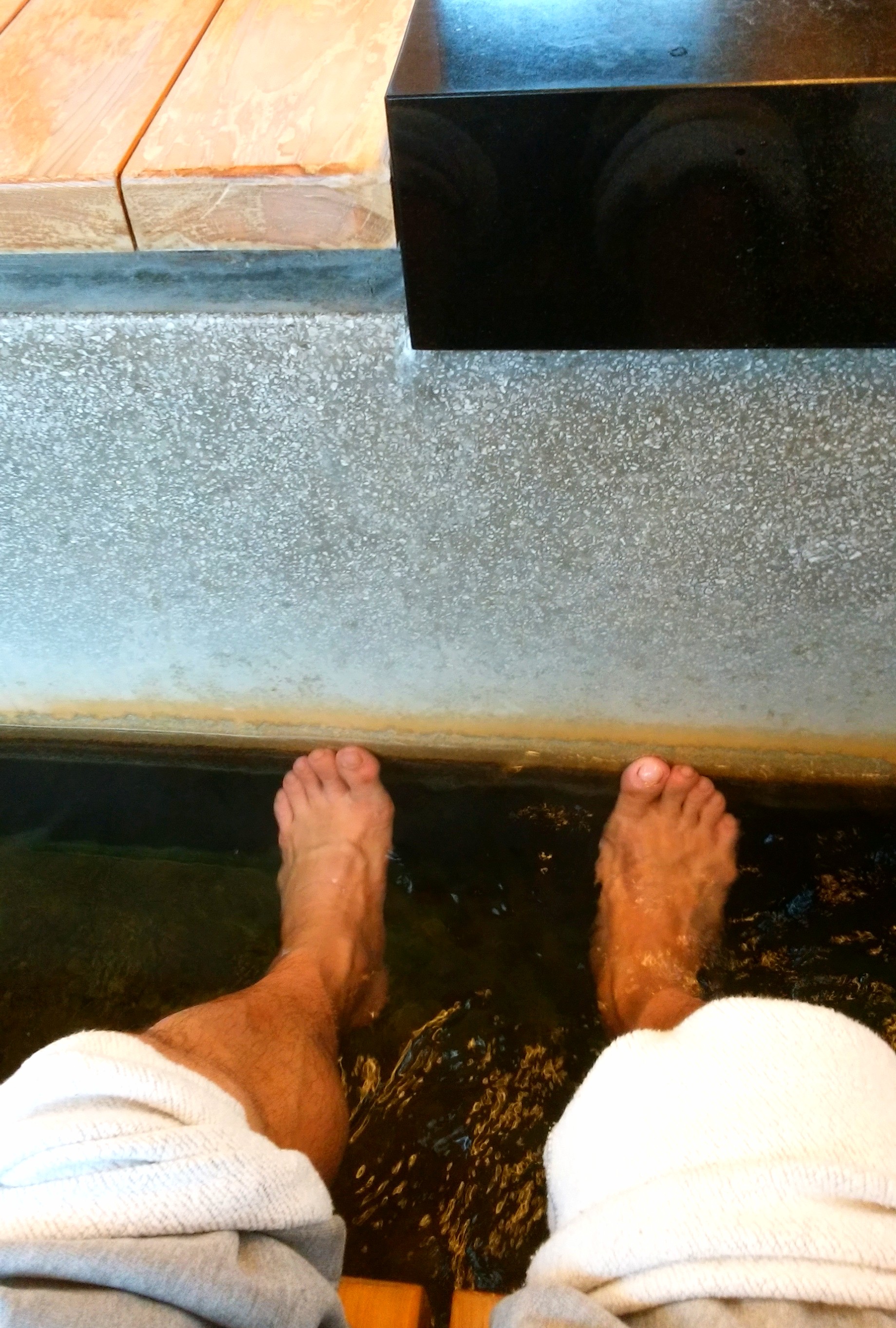 道の駅日和佐の足湯