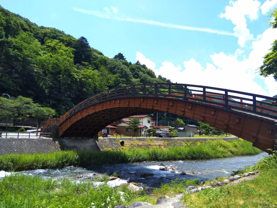 長野県旅行1日目：奈良井木曽の大橋