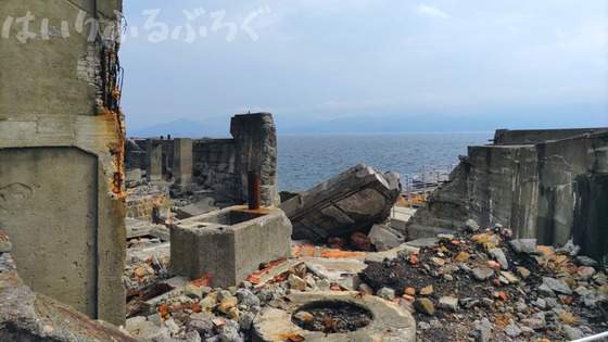 【まるでラピュタ】ツアーで廃墟が見どころの世界遺産「軍艦島（端島）」に訪れた感想